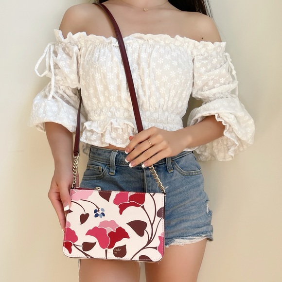NWT Kate Spade Floral Crossbody 🌸 - Picture 3 of 8